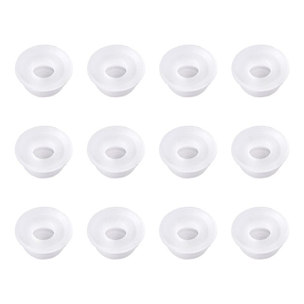 12 Pcs Instapot Replacement Float Valve Gaskets - Float Valve Sealer for Instant Pot Duo 3, 5, 6, 8 Qt, Duo Plus, Ultra, LUX 3, 8 Qt, Float Sealing Caps Float Valve Silicone Caps