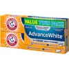 ARM & HAMMER Advance White Extreme Whitening Baking Soda and Peroxide Toothpaste, Fresh Mint, Twin Pack 6 oz (Pack of 2)