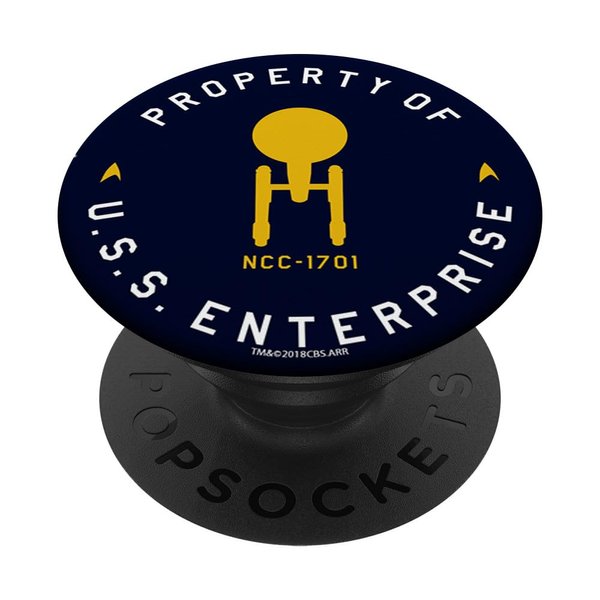 Star Trek Property Pocket PopSockets Stand for Smartphones and Tablets PopSockets Standard PopGrip