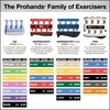 Prohands VIA Hand Exerciser, Finger Exerciser (Hand Grip Strengthener), Spring-Loaded, Finger-Piston System, Isolate and Exercise Each Finger, (2 lb X-Light Tension, Green-Via)