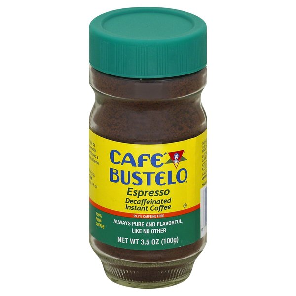 Bustelo Instant Decaf Coffee, 3.5 oz