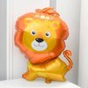 Giant Lion Balloons 33 Inch Lion Shaped Balloons Woodland Lion Balloons for Jungle Safari Themed Backdrop Kids Birthday Party Decorations(Pack of 4)