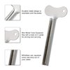 Toothpaste Squeezer, 3 Packs Stainless Metal Toothpaste Tube Squeezers Roll-up Key Tooth Paster Squeezer for Bathroom Hair Dye Cosmetic Plastic Tubes Squeezer