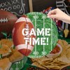 211PCS Football Party Supplies Football Theme Birthday Party Decorations Includes Football Plates and Napkins Football Tableware Set for Football Game Day Supplies, Serve for 20