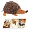 Pilipane Plush Dog Toy, Hedgehog Dog Squeaky Toy, Soft Animal Plush Dog Toothbrush Chew Toy, Interactive Squeaky Hide and Seek Plush Dog Toy,Stuffed Biting Training Playing Toys for Pet Puppy Chewers