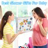 Baby Stroller Arch Toys with Baby Mirror for Infant 0-3-6-12 Month Carseat Bouncer Montessori Toy for Babies Shower Easter Gifts for Newborn 0-6 Month Sensory Development for 4 5 7 8 Months Boys Girls