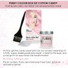 Punky Colour Box Kit Cotton Candy - For Bleached, Blonde or Highlighted Hair, Non-Damaging Hair Dye, Vegan, PPD and Paraben Free, Conditions and Transforms to Vibrant Hair Color, lasts up to 35 washes