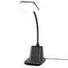 Sailstar Desk Lamp, LED Desk Lamps for Home Office, Wireless Charger Small Desk Lamp with Pen Holder, 3 Color Modes, Dimmable, CRI 85, 800 LM, Study Lamp for College Dorm Room, Adapter Included, Black