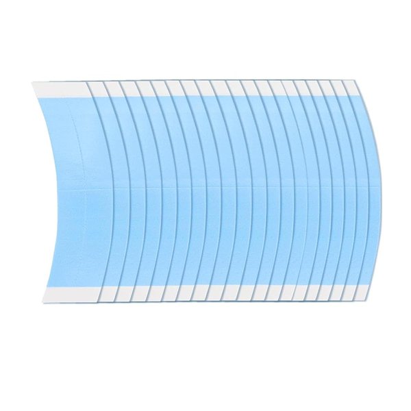 HEVAYO KISS Lace Tape for Wigs 36Pcs Wig Tape Double Sided Ultra Hold Waterproof Lace Wigs Adhesive Tape Strips for Lace Front Wig Toupee #Blue