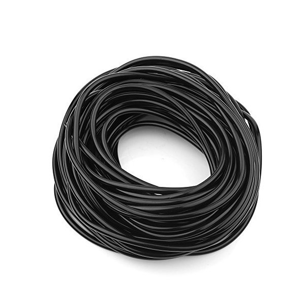 20M PVC Watering Tubing Hose Pipe 4/7mm DIY Micro Drip Irrigation System for Home Garden Yard Lawn Landscape Patio Plants Flowers Water Supply Pipe