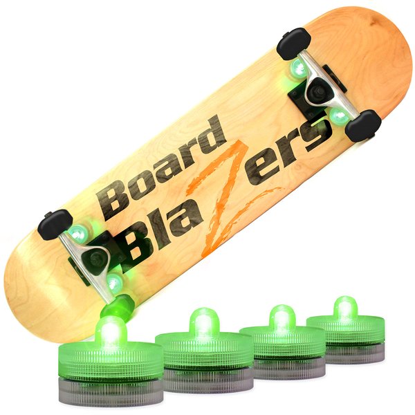 Board Blazers LED Skateboard Lights Underglow - Ideal Skateboard Gift & Skateboard Accessory. Perfect LED Longboard Light or Scooter Light Great Christmas Gift Stocking Stuffer for Kids