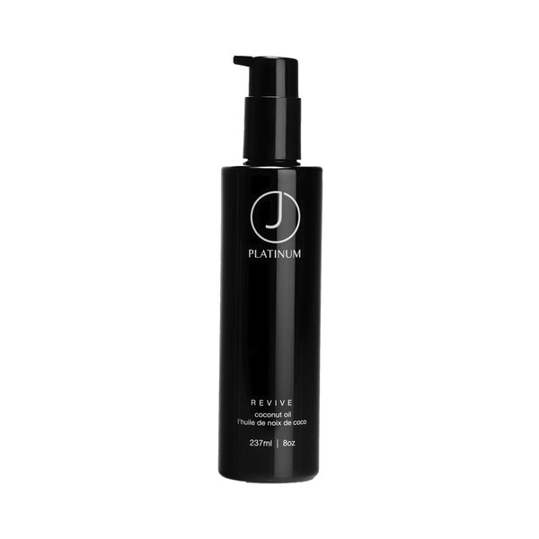 J Beverly Hills Platinum Revive Hair Oil with Argan Oil for Heat Protection, 8 Oz