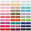CÉLLOT 60 Pcs Baby Hair Clips Bows for Girls Mini Baby Bows Snap Clip Grosgrain Ribbon 1.2" Tiny Hair Bows Clips for Baby Girls Toddlers Infant Fine Hair (30Colors in Pairs)