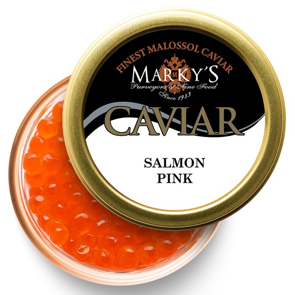 American Salmon Roe Pink Caviar Wild Caught – 1 OZ / 28 G - GUARANTEED OVERNIGHT