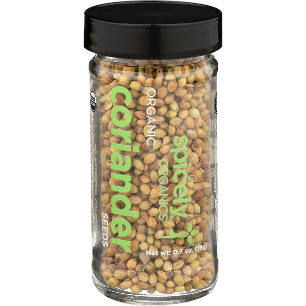 Spicely Organic Coriander Seeds 0.7 Oz Certified Gluten Free
