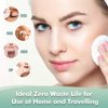 wegreeco Cotton Rounds Reusable -Reusable Bamboo Makeup Remover Pads for All Skin - Bamboo Cotton Cloth for Removing Makeup - Reusable Dog Eye Wipes Tear Stain Remover (Bamboo Velour, 3 Color)