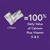 Viactiv Calcium +Vitamin D3 Supplement Soft Chews, Milk Chocolate, 100 Chews - Calcium Dietary Supplement for Bone Health
