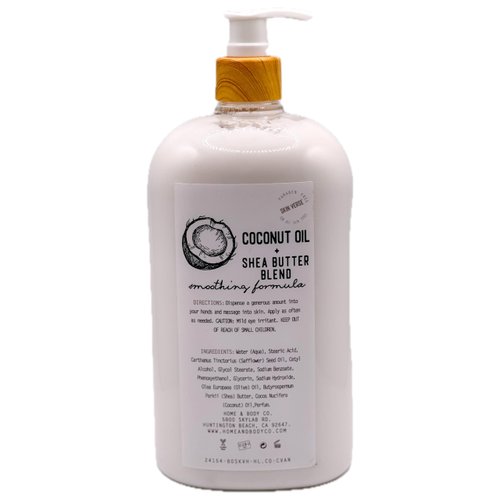 COCONUT + SHEA BUTTER BLEND rich all-over BODY LOTION moisturizing coconut vanilla 27 oz