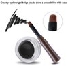 Boobeen Eyeliner Waterproof Gel Eyeliner Smudge-proof Eye Liner Gel Makeup High Pigment Eye Makeup Set Easy to Apply Long-lasting For All Day