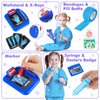 IVENRXIU Doctor Kit for Kids,15 Pcs Kids Doctor Kit for Toddlers 3-5, Kids Doctors Play Set with Medical Bag, Real Kids Stethoscope, Pretend Play Toys for Boys Girls Halloween Christmas Birthday Gifts