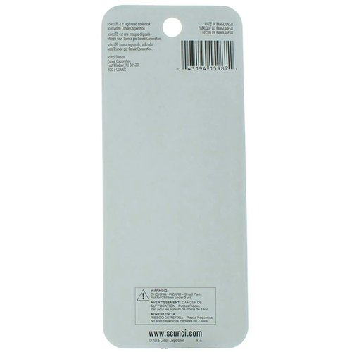 Scunci Mini Oval Jaw Clip, 0.8 Ounce