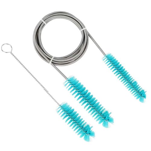 Brush Diameter 15mm 19mm -CPAP Tube Cleaning Brush-Suitable for Most CPAP Hose Type (Green)