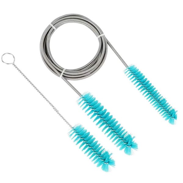 Brush Diameter 15mm 19mm -CPAP Tube Cleaning Brush-Suitable for Most CPAP Hose Type (Green)