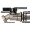 RAINPAL RBS006 Stainless Steel Rain Barrel Spigot (Quarter Turn Ball Valve)