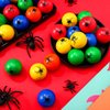 30 Pieces Spider Stress Balls Bulk 1.57 Inch Relief Stress Ball Anxiety Fidget Sensory Balls Children Spider Mini Relief Balls for Birthday Party Favors Finger Exercise Carnival Gift