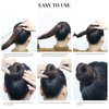 Hairnets Pack of 30pcs Hair Nets Invisible Elastic Edge Mesh 50cm (coffee-30pcs)