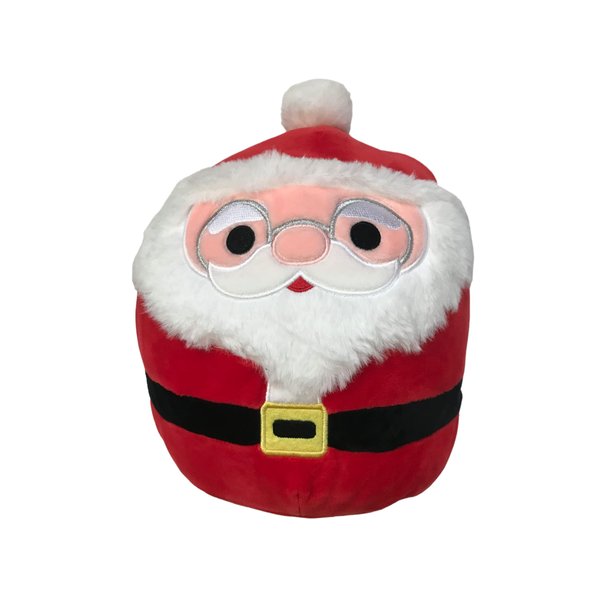 Squishmallows Official Christmas Winter Holiday Kellytoy Plush Squishy Soft Plush Toy Animals (Nick (with Glasses), 8 inches)