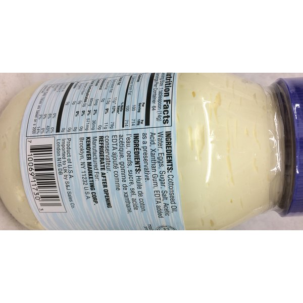Gefen Pure Homegenized Mayonnaise 32 Oz. Pack Of 3.3