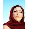 Geyoga 6 Pcs Women Scarf Shawl Hijab Scarfs Cotton Blend Crinkle Scarf Wrap Head Scarf for Seasons(Classic Colors)