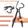 Exhaust Pipe Cutter Tool and Hanger Removal Pliers - Effortlessly Cut and Disassemble Exhaust Pipes - Perfect for Auto Repair