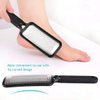 Angel Kiss Colossal Foot File Scraper Pedicure File - Premium Stainless Steel Foot Rasp, Dead Skin Callus Remover for Feet, Gentle Foot Scrubber, Pedicure Tools for Salon-Quality Foot Care - Black