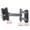 VideoSecu Swivel Tilt Full Motion TV Wall Mount Arm 15" Extension for Most 19 22 23 24 26 28 29 32 37 inch LED LCD TV HDTV ML14B A2C