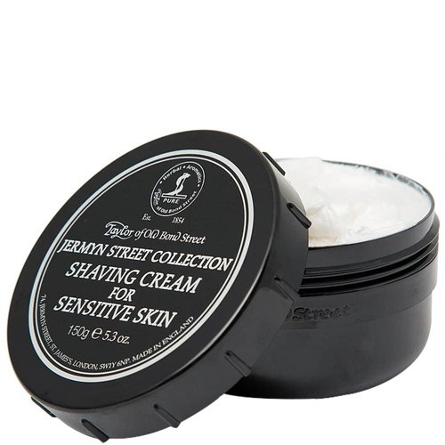 Taylor of Old Bond Street Jermyn Street Luxury Shaving Cream for Sensitive Skin, 5.3-Ounce 01014