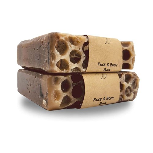 Goat Milk Soap Oatmeal, Milk and Honey (Two Pack) 5 Ounces Each All Natural Moisturizing Sensitive Skin