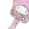 My-Meloday & Kitty-Cute-Kitten Confetti Glitter Hair Brush - Wet and Dry Detangling Brush Set - Ideal for Curly Hair, Scalp Brush, and Hair Comb (My-Meloday)