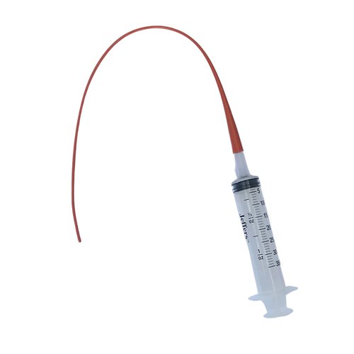 LBH Market Puppy Feeding Tube Kit/Large Kitten Feeding Tube Kit Includes 8 FR Kendall 8 French Feeding Tube and 35 Ml Syringe for Dog Whelping Supplies/Newborn Kitten Supplies 8 French (8 FR)