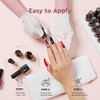 MEFA 35 Pcs Gel Nail Polish Set, 32 Colors All Seasons Collection Gel Nail Polish Kit with Base Coat No Wipe Glossy&Matte Top Coat Blue Red Pink Nail Art Manicure DIY Salon Home Gifts for Women Girls
