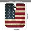 Mount Hour Vintage American Flag Home Hair Cutting Barber Cape Hair Salon and Dyeing Styling Cloth for Women/Men