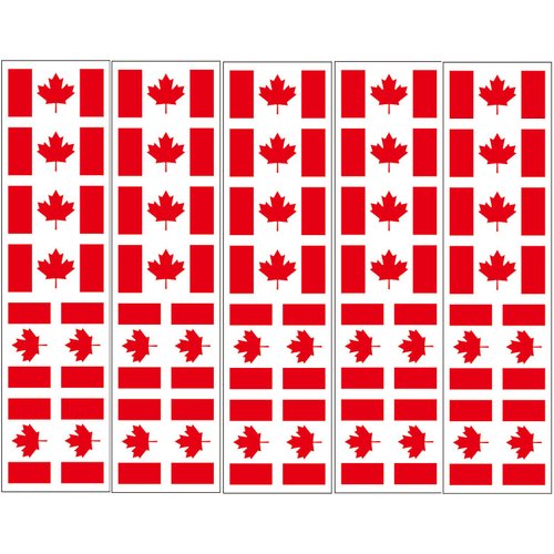40 Tattoos: Canada Flag, Canadian Party Favors