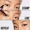 Kaja Winged Eyeliner & Pen - Wink Stamp | with Avocado Extract, Double-ended Wing, Smudge-Proof, Waterproof, Eye Irritation Tested