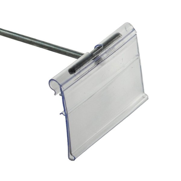 Azar 700842 1.5" x 2" Flip Scan Label Holder, 50 Pack