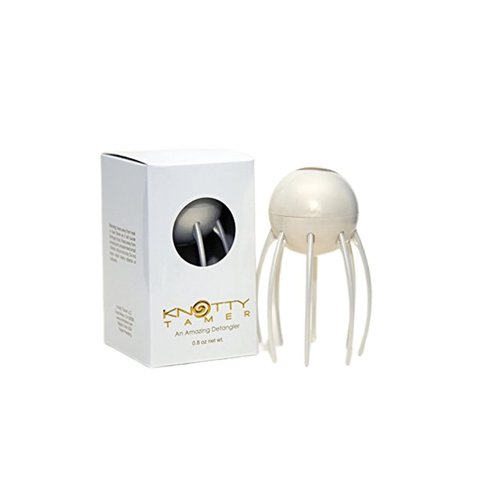 Knotty Tamer (Gold Effect) Hair Detangler | Wet Hair Brush Detangler | Tangle Teezer | Tangle Free Hair Brush | Detangling Brush for Curly Hair | All Types, Wet or Dry Hair Brush for Kids