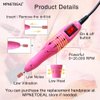 Electric Nail Drill Mpnetdeal Nail Drill Machine Nail File e File Drill Set Kit for Acrylic Nails Gel Nail Glazing Nail Drill Nail Art Polisher Sets Glazing Nail Drill Grinder Manicure Pedicure(Pink)