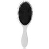 Boar Bristle Hair Brush Travel Detangling Paddle Brush for Curly Fine Straight Wet Dry Hair, Anti-frizz Detangler Brush Boar Nylon Mixed Bristle Brush for Women Men Kids