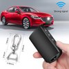 QBUC for Mazda Key Fob Cover,Soft TPU Protector Key Holder with Keychain for 2019-2021 Mazda 3,for Mazda 3 Hatchback,for 2020-2021 Mazda CX-5,CX-30,CX-9,CX-12 3-4-Buttons Smart Key(Black)