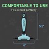 Maxpower Planet Pet Grooming Deshedding Dog Brush - Cat and Dog Deshedding Brush Tool - Deshedder for Dogs Comb - Dog Brush Short Hair and Medium Pet Hair - Reduces Shedding up to 95% - Blue